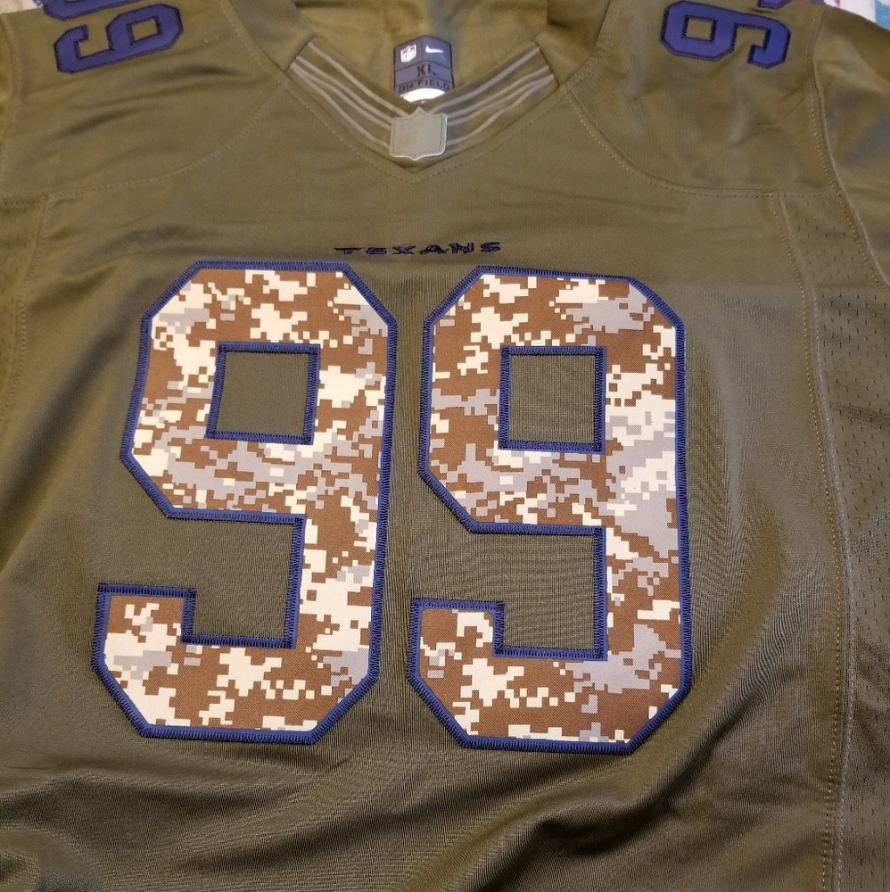 Texans Salute to Service JJ Watt 99 Jersey